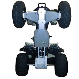 Yamaha Banshee skid plate protection upgrade